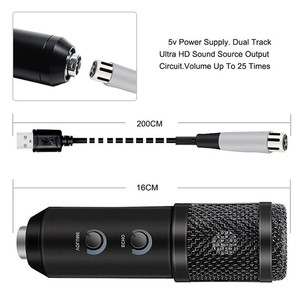 BMG900 USB equipo de audio profesional serie de micrófonos adecuados para reuniones de escritorio mini micrófonos USB - Product Image 5
