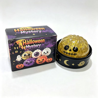 Coffret Mystère Halloween : Jouet Squishy Réaliste en Forme de Boulette de Soupe, Super Doux à Remontée Lente, Anti-stress, Idéal Cadeau