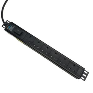 250V 16A PDU phổ 19-inch Rack mount điện phân phối đơn vị với 6 cách ổ cắm 240V thiết bị - Product Image 1