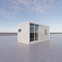 Maison de conteneur mobile préfabriquée d'usine un pack plat intelligent de luxe, maison préfabriquée mobile avec remorque, vous pouvez le voyager