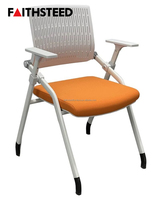 Chaise d'école en plastique pour étudiants avec base trépied et tablette d'écriture pour université - Vente en gros