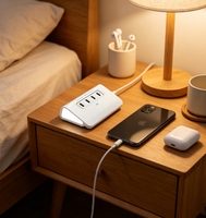 Hub Aluminium Alloy 4-in-1 Tipe C 3.1 10Gbps Kecepatan Tinggi Adaptor Multiport Tersedia