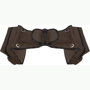 Muestra gratuita: Bolsas de sillín duraderas para caballos, alforjas para montar a caballo, aptas para sillas de montar occidentales, para caza y camping. - Product Image 5