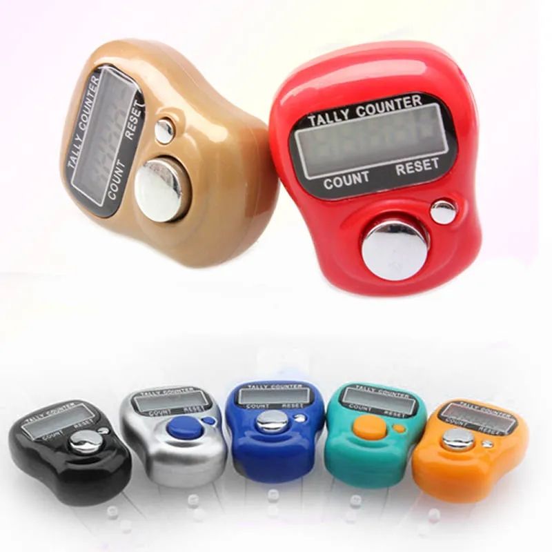 Mini 5-digit Digital Electronic Counter Lcd Portable Hand Operated ...