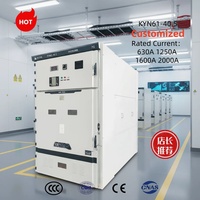 Armoire de distribution électrique intérieure personnalisée, armoire de mesure électrique extractible KYN61-40.5