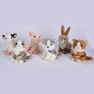 Peluche di Maiale Rosa Simulato all'Ingrosso, Animali di Peluche, Simpatico Maialino per Regali di Compleanno per Bambini, Bambola di Peluche a Forma di Maiale, Giocattoli per la Nanna, Cuscino - Product Image 3