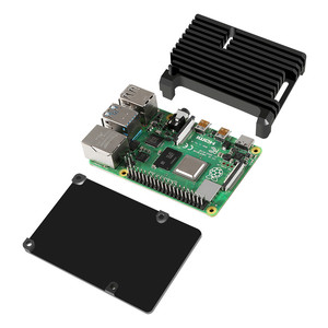 RDS Electronics-Nuevo producto Raspberry <span class=keywords><strong>PI</strong></span> <span class=keywords><strong>4</strong></span> B + Carcasa de aluminio con ventilador y radiador - Product Image 5