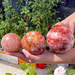 Esfera de Cuarzo de Fuego Estilo Bohemio de Alta Calidad al por Mayor, Piedra de Cristal para Decoración del Hogar Única y Regalos Navideños - Product Image 6