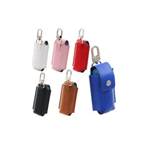Estuche para auriculares Bluetooth de cuero PU, funda para auriculares, bolsa de almacenamiento para productos electrónicos, caja de almacenamiento para auriculares - Product Image 1