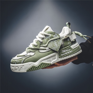 Chaussures de sport <span class=keywords><strong>pour</strong></span> hommes, baskets respirantes en mesh, semelle épaisse, décontractées, amortissantes, toutes occasions, baskets de basketball <span class=keywords><strong>pour</strong></span> hommes - Product Image 2
