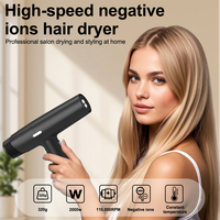 Sèche-cheveux ionique infrarouge professionnel OEM BLDC haute vitesse et léger, idéal pour les cheveux africains, utilisation en extérieur et en camping-car – Meilleures ventes