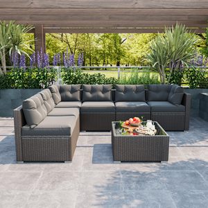 Mới đến sang trọng hiện đại Patio vườn <span class=keywords><strong>sofa</strong></span> bộ đồ gỗ ngoài trời đồ gỗ ngoài trời - Product Image 3
