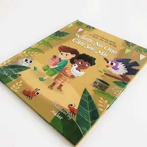 Mat ciltli fotoğraf çocuklar hikaye kitabı baskısı kitap yayınlama ve baskı