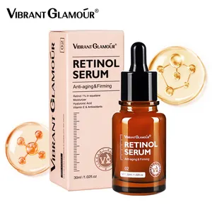 Lighter GLAMOUR serum pemutih pelembap, pengencang garis-garis halus anti-keriput anti-penuaan Perawatan Wajah dalam Serum wajah Retinol