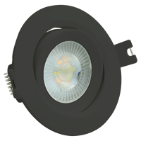 Spot lumineux intelligent rond/carré de 2.5 pouces, 7W, petit angle de 38 degrés, 3 LED CCT