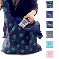 Sac fourre-tout robuste en polyester 190T écologique, extensible, pliable, réutilisable, imperméable, avec bandoulière, personnalisable