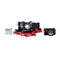 Nueva Máquina de Soldadura por Fusión a Tope para Tuberías de Plástico HUAJIN de 315-630 mm, Multiángulo, 28KW