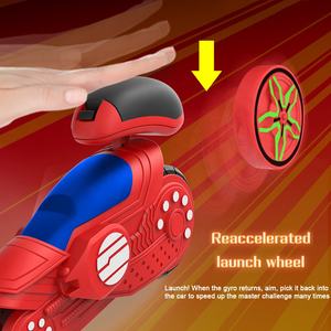Nouveau design de jouets gyroscopiques, forme de moteur de dessin animé, <span class=keywords><strong>toupie</strong></span> pour garçons - Product Image 4