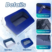 Oreiller de camping gonflable portable ultraléger pour couples-Lavable multi-positions pour les voyages, la randonnée et les aventures en plein air