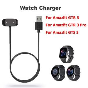 Adaptateur de chargeur de station d'accueil pour montre intelligente noire, câble de charge USB pour <span class=keywords><strong>Amazfit</strong></span> GTS3 GTS <span class=keywords><strong>3</strong></span> <span class=keywords><strong>GTR</strong></span> <span class=keywords><strong>3</strong></span> <span class=keywords><strong>Pro</strong></span> GTR3, accessoires pour montre intelligente - Product Image 3