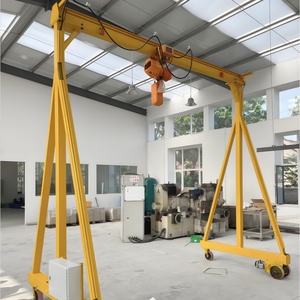 Grue <span class=keywords><strong>portique</strong></span> mobile réglable <span class=keywords><strong>et</strong></span> compacte, capacité de levage 0,5-50 tonnes, avec commande au sol <span class=keywords><strong>et</strong></span> à distance - Product Image 6