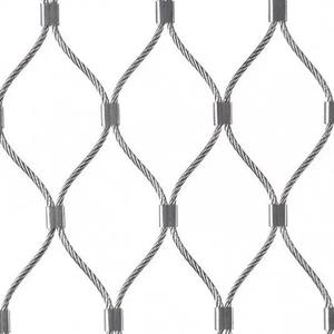 फैक्टरी मूल्य तार रस्सी जाल स्टेनलेस स्टील 316 लचीला बुना हुआ तार जाल जाल जाल 5 मिमी तार जाल जाल 6 सेमी छेद - Product Image 2