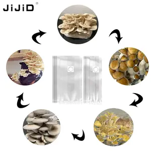 JIJID Sac pour inoculation écologique avec injection pour champignons Sacs pour culture de champignons Sac de culture pour champignons