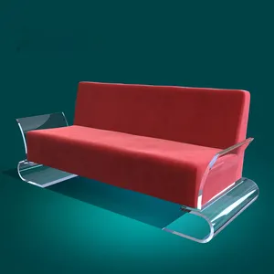 Lounge Chairs love seat Acrylic CRYSTAL Acrylic Plexiglass luxury lucite lounge chair