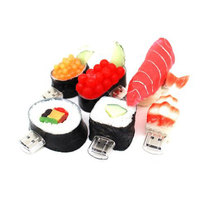 Dibujos animados Sushi USB Flash Drive 2,0 1GB 2GB 4GB Regalo creativo USB Disk 3,0 Pen Drive con 8GB 16GB 32GB Memory Stick Nuevo en stock