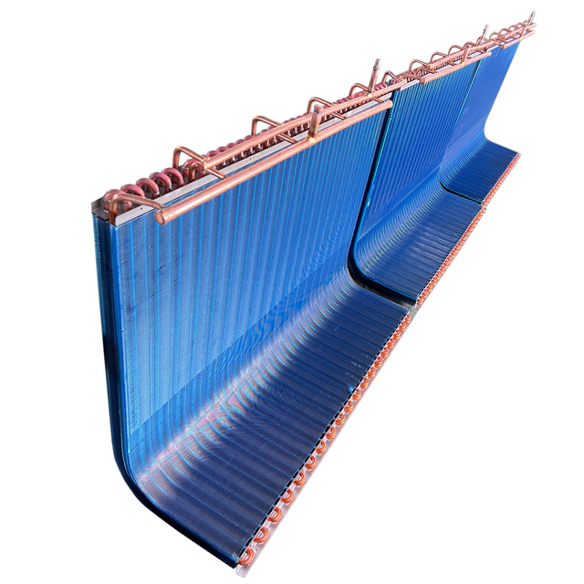 Hydrophilic Coating Cooper Tube U Shape L Shape Evaporator Coil Condenser Coil for Air Conditioner