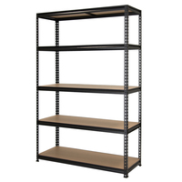 Étagère de bureau en acier à 5 niveaux réglable sans boulons, légère et anti-corrosion, modèle TE-11774, très vendue