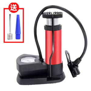 Bomba de Aire Portátil para Bicicletas de Carretera, Inflador de Neumáticos con Manómetro, Bomba de Aire Doméstica de Accionamiento con el Pie - Product Image 3