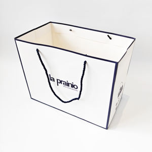 Sacs en papier cartonnés de luxe en gros avec logo de marque personnalisé pour vêtements, cadeaux, bijoux, promotion personnalisée - Product Image 1