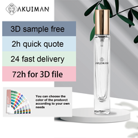 Flacon vaporisateur de parfum vide personnalisable de 5 ml et 10 ml avec capuchon et boîte – Idéal pour échantillons et huiles essentielles