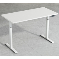 Fournisseurs 60 72 pouces Table de studio d'enregistrement moderne en bois blanc Station de travail électrique à hauteur réglable pour ordinateur pour filles
