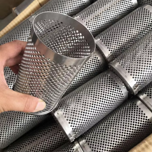 Tubo Perfurado de Aço Inoxidável com Costura Soldada Espiral e Soldagem Reta - Product Image 4