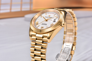 Relojes PAGANI DESIGN DD40 Dorados para Hombre Reloj Automático de Lujo para Hombre Reloj de Pulsera Mecánico NH36 para Hombre Cristal de Zafiro AR Resistente al Agua - Product Image 3