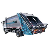 Camion à ordures compacteur Shacman haute performance de 15 m³ pour l'assainissement urbain
