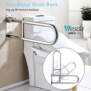<span class=keywords><strong>Barre</strong></span> d'appui <span class=keywords><strong>de</strong></span> sécurité pour toilettes en acier inoxydable WESDA, barres d'appui rabattables, porte-papier pour personnes âgées, utilisation en hôpital, accès pour personnes handicapées dans la salle <span class=keywords><strong>de</strong></span> bain - Product Image 2