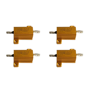 RX24 10W RX 300OHM Power Boîtier métallique en aluminium doré Boîtier de résistance bobinée - Product Image 5