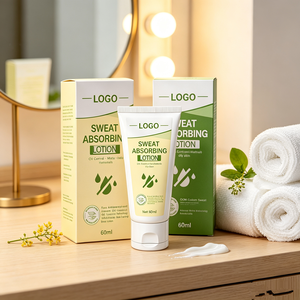 Lotion absorbante de transpiration OEM personnalisée, crème anti-transpirante pour le visage, contrôle du sébum, rafraîchissante, base de maquillage, soin de <span class=keywords><strong>la</strong></span> peau, garde <span class=keywords><strong>la</strong></span> peau sèche et fraîche - Product Image 3