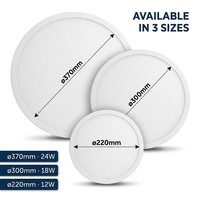 Plafonnier LED encastré étroit en aluminium de style moderne, garantie 2 ans, température de couleur 3000K/4000K, CRI pour la maison