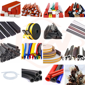 צינור איטום סיליקון מותאם אישית extruded סיליקון 300 מעלות תנור דלת חלון דלת עמיד למים גומי גמיש - Product Image 4