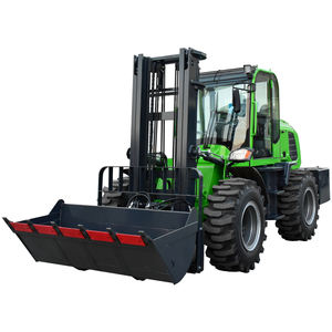 מלגזה חדשה 3 טון דיזל לשטח קשה 4X4 עם תקן CE ו-EPA לבנייה, חקלאות וקמעונאות - Product Image 2