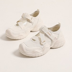 Sneakers <span class=keywords><strong>con</strong></span> Plateau da <span class=keywords><strong>Donna</strong></span> - <span class=keywords><strong>Scarpe</strong></span> Casual Stile Dad <span class=keywords><strong>con</strong></span> Lacci in Velcro e Rete Traspirante - Product Image 3