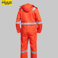 Vêtements de travail ignifuges de sécurité pour peintre, haute visibilité, réfléchissants, unisexes, antistatiques, uniformes de travail FR avec capuche
