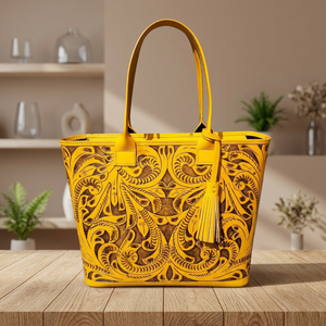 Bolso de Mano Personalizable de Cuero Genuino para Mujer, con Cierre de Cremallera, Doble Correa, Ideal para Viajes, para el Día de San Valentín - Product Image 4