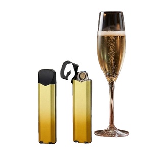 Briquet électronique de style professionnel haut de gamme Falcon-X pour les magasins de cigarettes, tabac et cigares, briquet jetable, production quotidienne 18k - Product Image 5