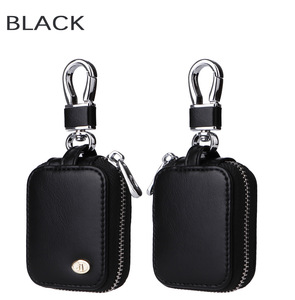 Nouveau sac en cuir PU chaud pour <span class=keywords><strong>Airpods</strong></span> 2 3 Pro OEM petit sac de rangement avec clip - Product Image 6