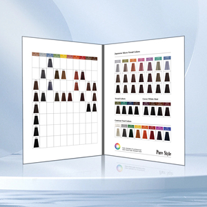 Purestyle alta qualità <span class=keywords><strong>tabella</strong></span> di colore <span class=keywords><strong>dei</strong></span> <span class=keywords><strong>capelli</strong></span> 47 <span class=keywords><strong>colori</strong></span> professionale miglior prezzo MOQ basso per i saloni - Product Image 1